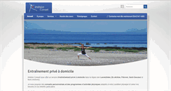 Desktop Screenshot of kinesioconseil.ca